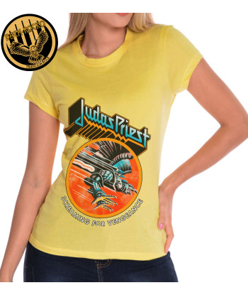 Camiseta Judas Priest Mujer