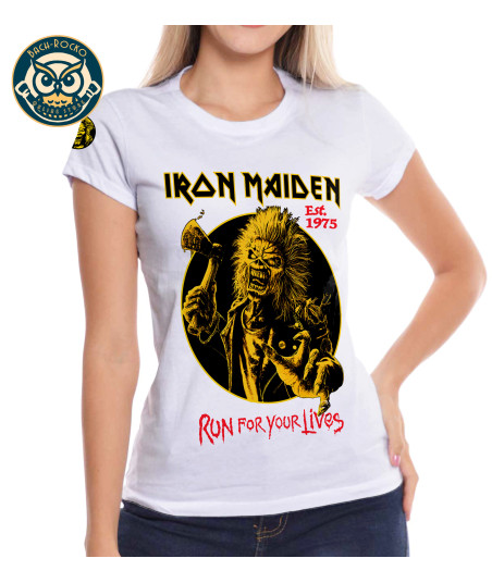 Camiseta Iron Maiden Mujer