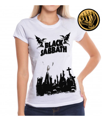 Camiseta Mujer Black Sabbath