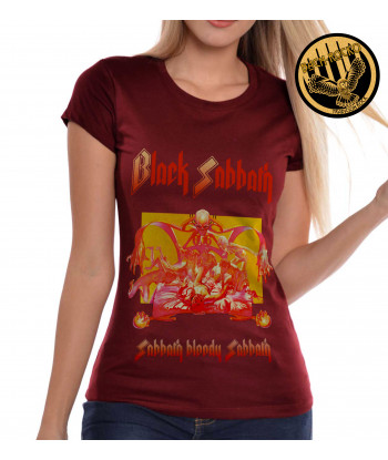 Camiseta Mujer Black Sabbath