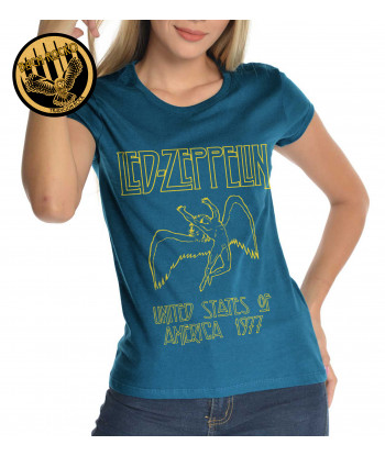 Camiseta Mujer Led-Zeppelin