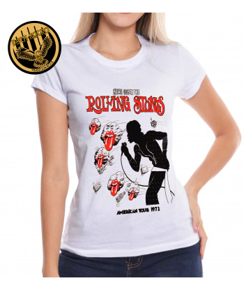 Camiseta Mujer Rolling Stones