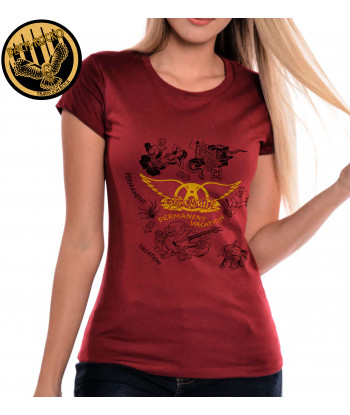 Camiseta Mujer Aerosmith