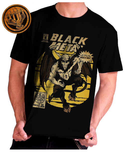 Camiseta Black Metal