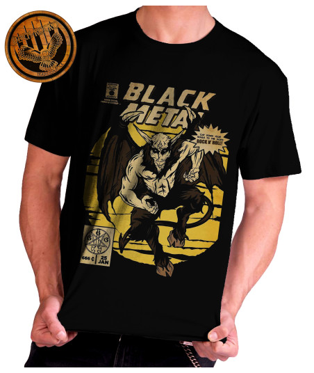 Camiseta Black Metal