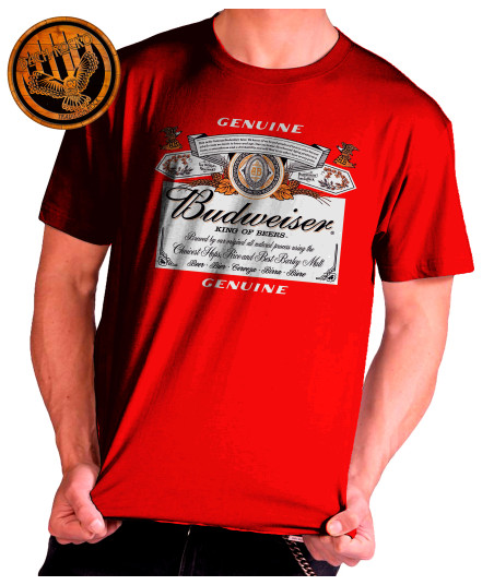 Camiseta Budweiser Beer