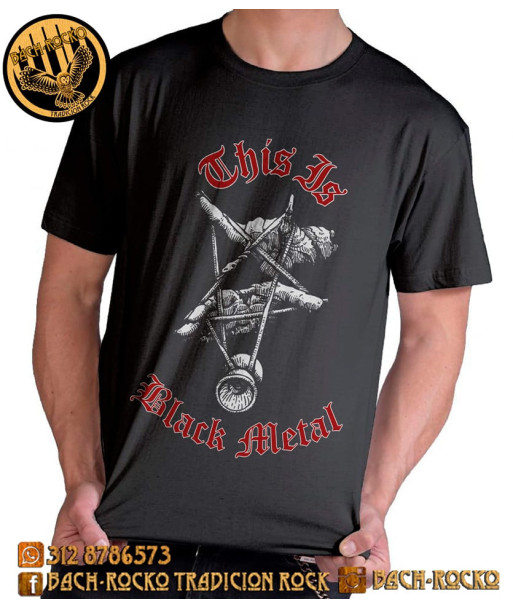 Camiseta Black Metal