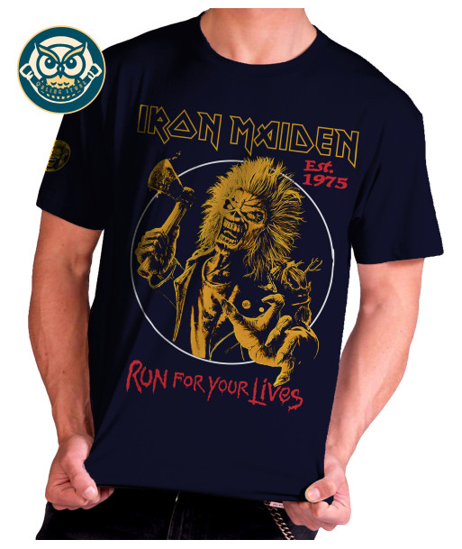 Camiseta Iron Maiden Tour