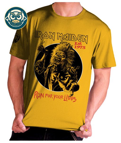 Camiseta Iron Maiden Tour