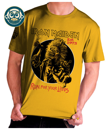 Camiseta Iron Maiden Tour